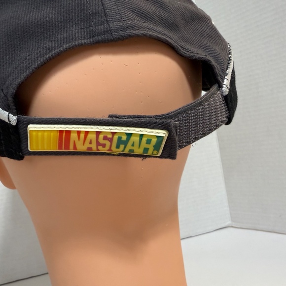 Nascar Hat Nextel Cup Series Checkered Flag Sports Black Adjustable Cap NEW - Picture 8 of 10